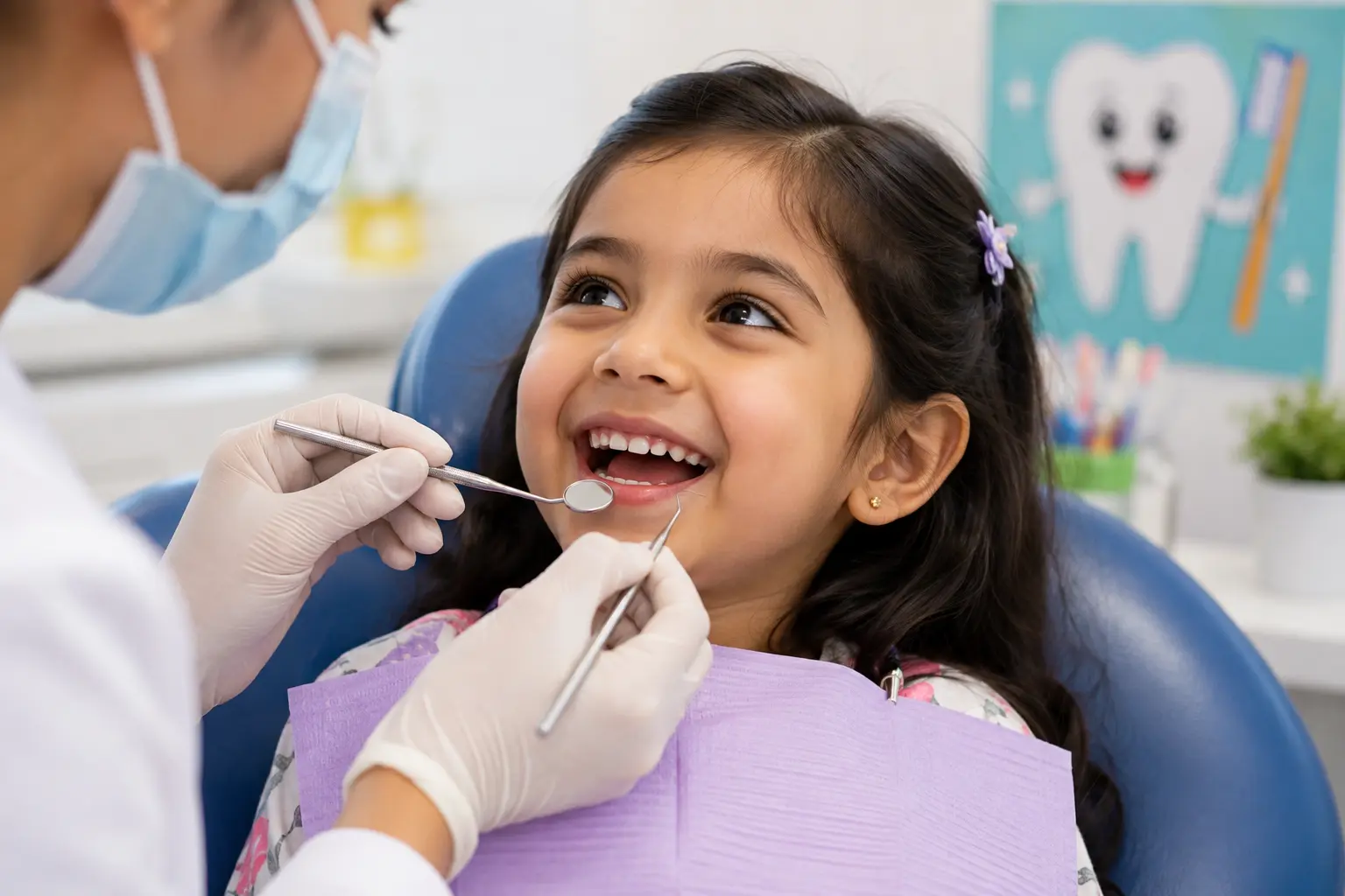 Children's Dental Check-up and Oral Examination