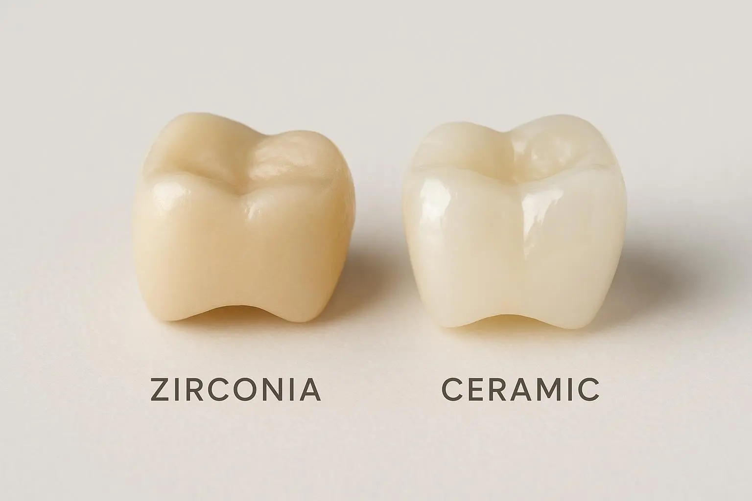 Ceramic and Zirconia Crowns